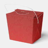 赤と金ゴールド中国のの愛鳥の二重の幸福 フェイバーボックス (裏面サイド)