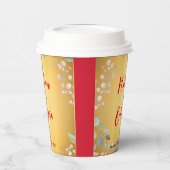 赤と金ゴールド杯 紙コップ (左)