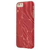 赤と金ゴールド色のエンドペーパー Case-Mate iPhoneケース (裏面左)