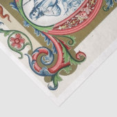 赤と金ゴールド華美の切り離し紙 薄葉紙 (詳細)