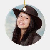 赤と金ゴールド20xxの大学院写真 セラミックオーナメント (裏面)