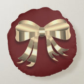 赤と金ゴールド40と素晴らしい ラウンドクッション (裏面)