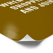 赤と金ゴールド、サンタにアクセス、QRコードキュー ポスター (コーナー)