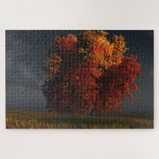 赤と金ゴールド ジグソーパズル (横)