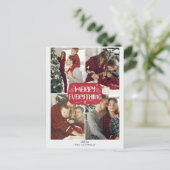 赤と銀の星すべてメリーの写数々の真 シーズンポストカード (スタンド正面)