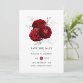 赤と銀の花の結婚式 セーブザデート (スタンド正面)