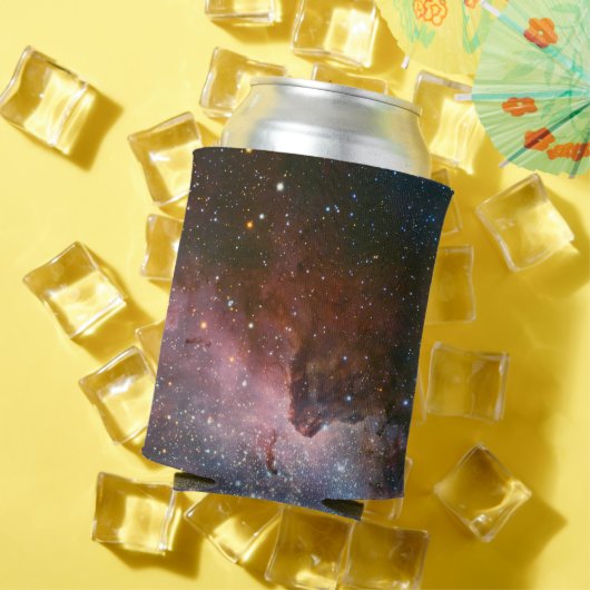 赤と青のカリーナ星雲 ハッブル望遠鏡 缶クーラー (インサイチュ 夏)