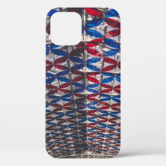 赤と青のガラスの天井 Case-Mate iPhoneケース (裏面)