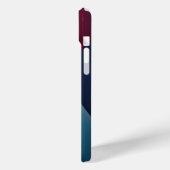 赤と青のグラデーション Case-Mate iPhoneケース (裏面 / 左)