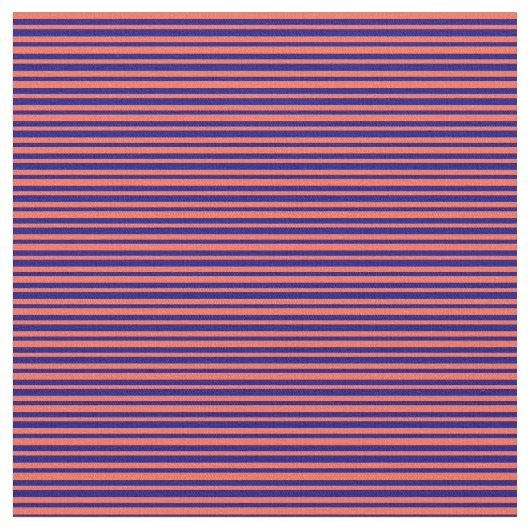 赤と青のストライプ/線のパターン ファブリック (クローズアップ)