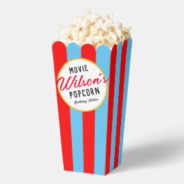 赤と青のスペシャルイベント映画ナイトポップコーン フェイバーボックス