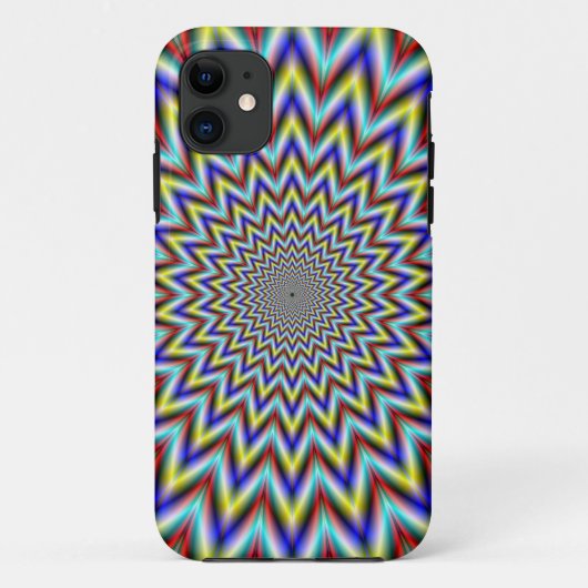 赤と青のパルサー Case-Mate iPhoneケース (裏面)