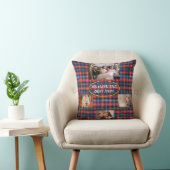 赤と青のプ最高のリイド4枚の写真のママがいる クッション (椅子)