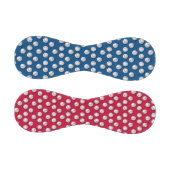 赤と青のベースボール 野球ボール (パネル)