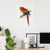 赤と青のマカオ ポスター (ホームオフィス)