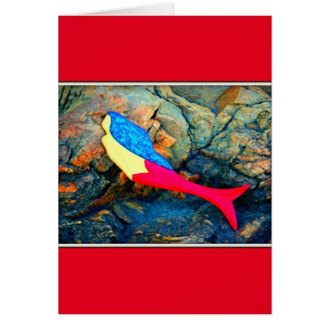 赤と青の人魚 (正面)