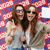 赤と青の卒業クラスの年の背景 タペストリー