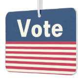 赤と青の各の選ストライプ択 カーエアーフレッシュナー (左)