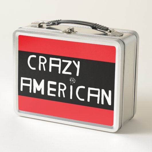 赤と青の弁当箱 メタルランチボックス (正面)