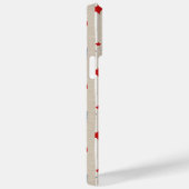 赤と青の星と灰色と白のストライプ星 Case-Mate iPhoneケース (裏面 / 右)