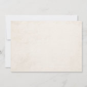 赤と青の星7月4日のパーティー 招待状 (裏面)