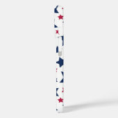 赤と青の星 – アメリカ国旗のパターン Case-Mate iPhoneケース (裏面 / 左)