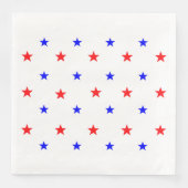 赤と青の星 – 星空のパターン (正面)