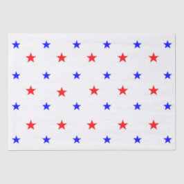 赤と青の星 – 星空のパターン 薄葉紙