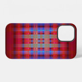 赤と青の模様のCase-Mate iPhoneケース iPhone 12ケース (裏面横)
