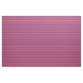 赤と青の色のパターストライプのン ファブリック (ヤード)