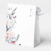 赤と青の花のフローラ結婚 フェイバーボックス (裏面サイド)