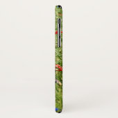 赤と青の花を持つ夏のフィールド Case-Mate iPhoneケース (裏面/左)