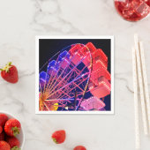 赤と青の観覧車 スタンダードカクテルナプキン (インサイチュ)