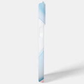 赤と青の透明型枠 Case-Mate iPhoneケース (裏面 / 右)