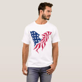 赤と青の鷲 Tシャツ (正面フル)