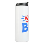 赤と青のBIG BRO タンブラー (回転左)