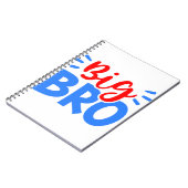 赤と青のBIG BRO ノートブック (左側)