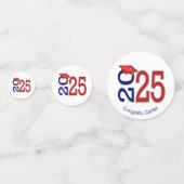 赤と青2025年卒業 コンフェッティ (正面)