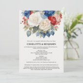 赤と青7月カップルのシャワー第4日 招待状 (スタンド正面)