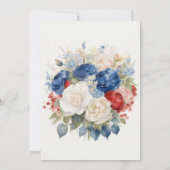 赤と青7月カップルのシャワー第4日 招待状 (裏面)