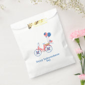 赤と青7月自転車お洒落第4戦 フェイバーバッグ (封をした状態)