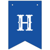 赤と青7月4日のパーティー バンティングフラッグ (第2の旗)