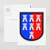 赤と青、それでなくては ポストカード (正面/裏面)