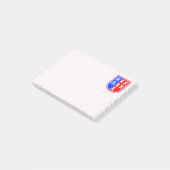 赤と青、それはザクセン人の色 ポストイット (アングル)