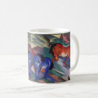 赤と青 コーヒーマグカップ