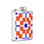 赤と青、ザクソニアン フラスク (右)