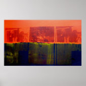 赤と青 ポスター (正面)