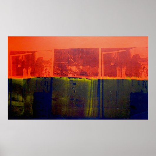 赤と青 ポスター (正面)