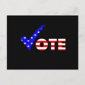 赤と青 ポストカード (正面)