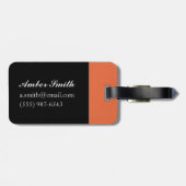 赤と青 ラゲッジタグ (裏面横)